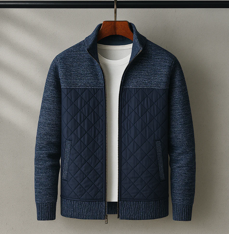 Velworn Men’s Wool Jacket – Casual Winter Outerwear