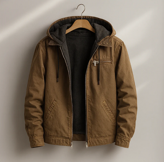 Velworn Men’s Wool Jacket – Casual Regular Fit