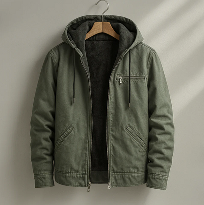 Velworn Men’s Wool Jacket – Casual Regular Fit